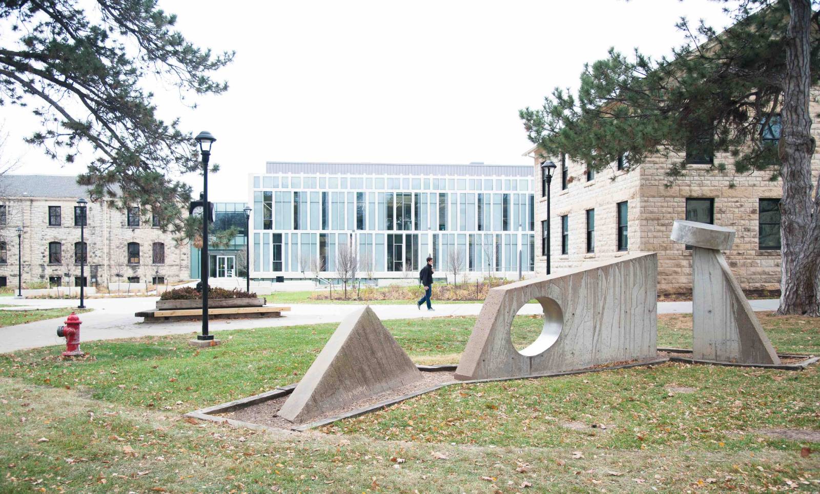 Exterior of Seaton Hall